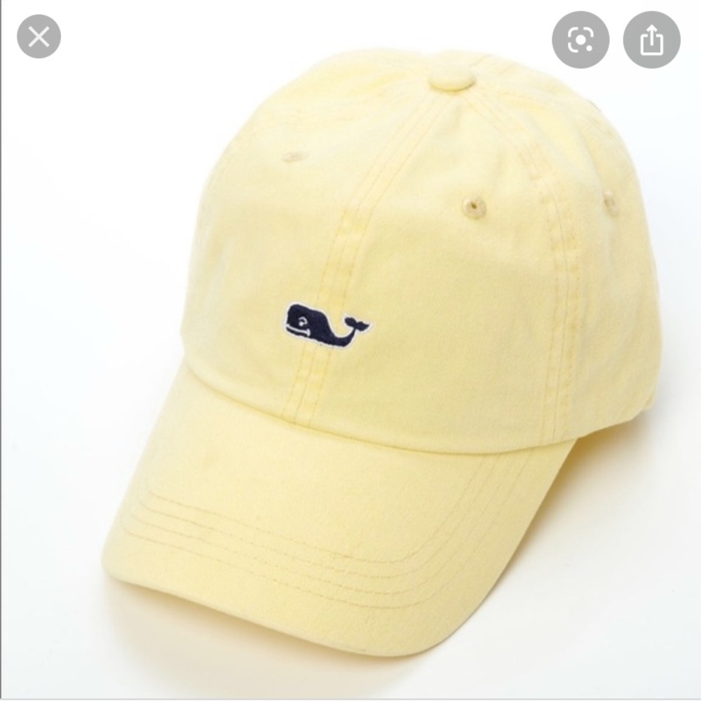 NWOT yellow vineyard vines hat